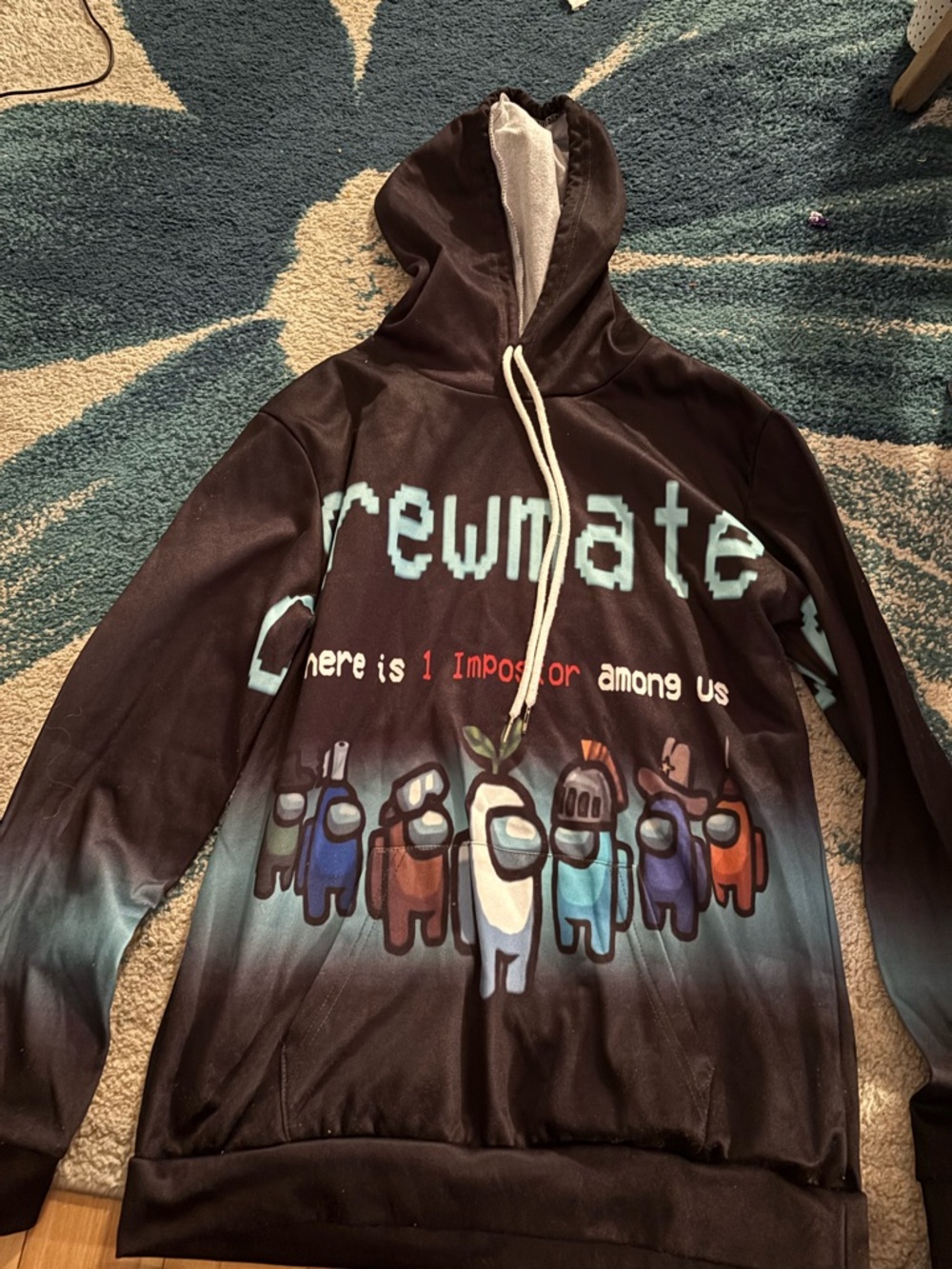 Among Us Crewmate Graphic Hoodie - Multi-Color